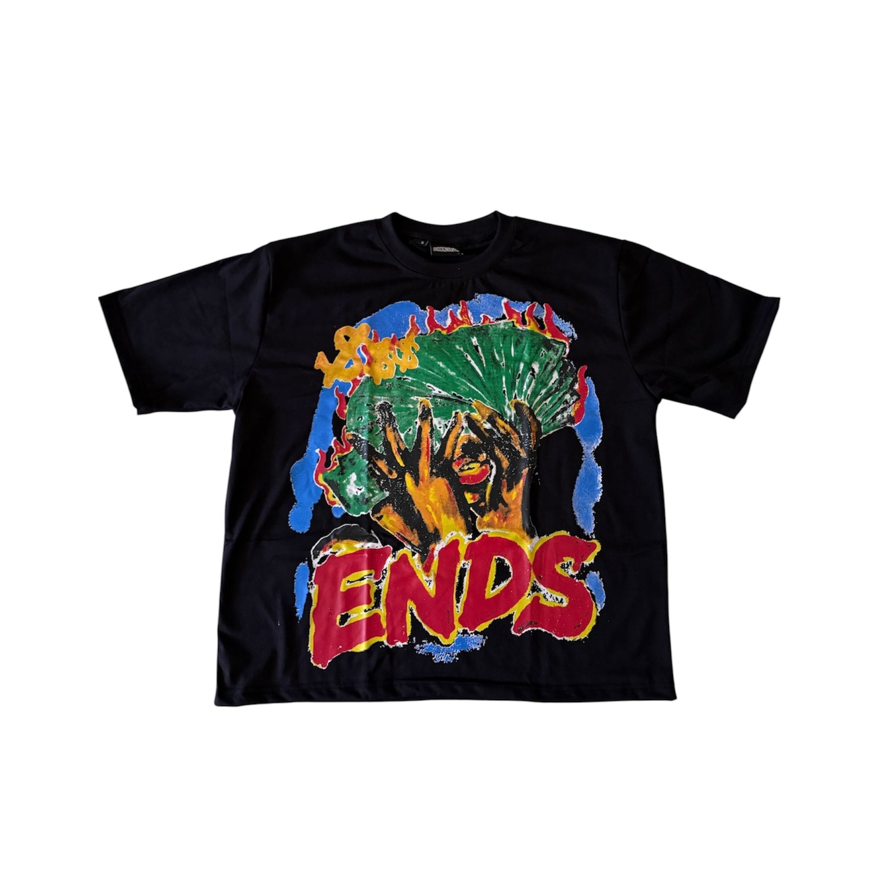 Money Spread Tee Black