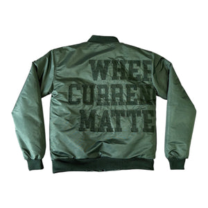 Where Currency Matters Green Bomber