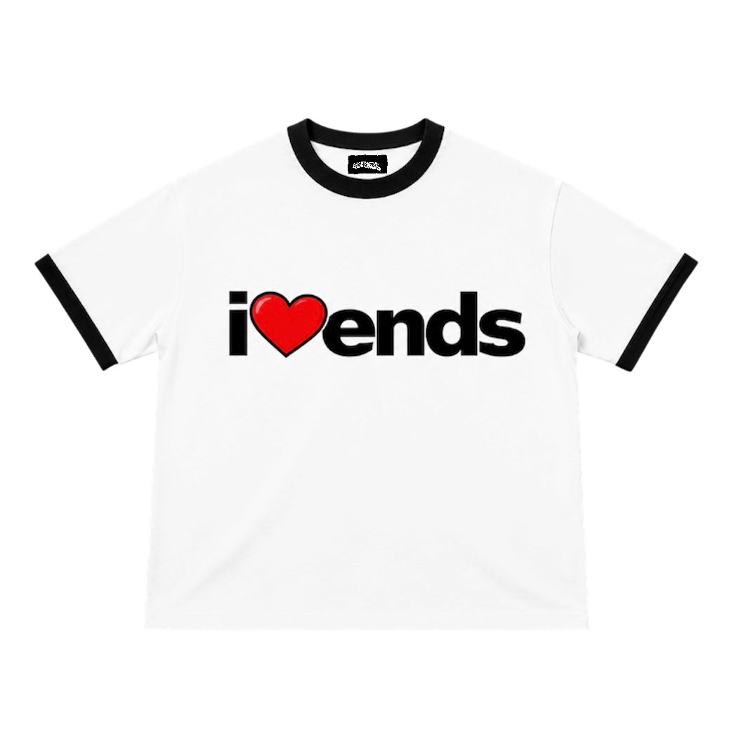 I Love Ends Tee Black