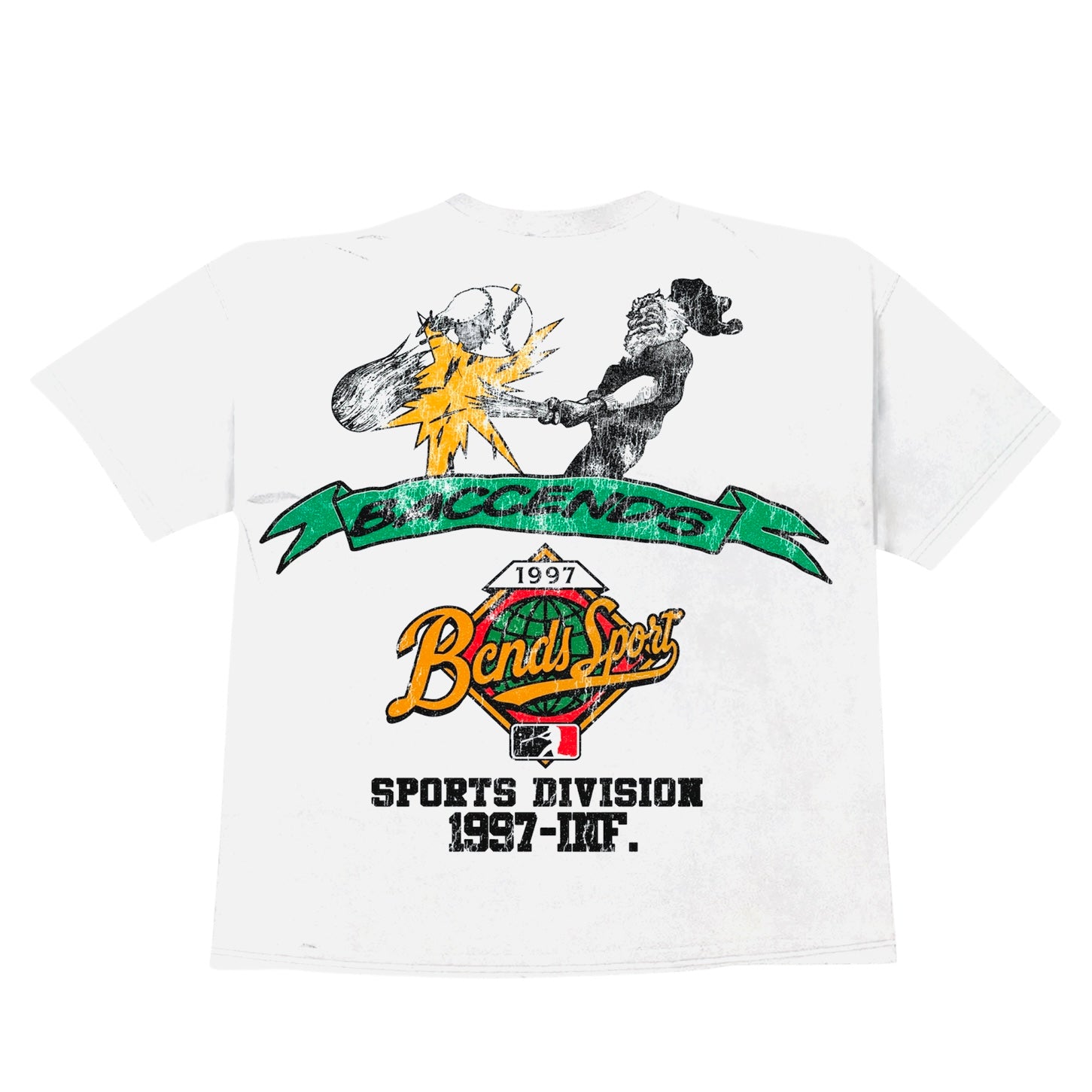 1997 Baseball Tee White