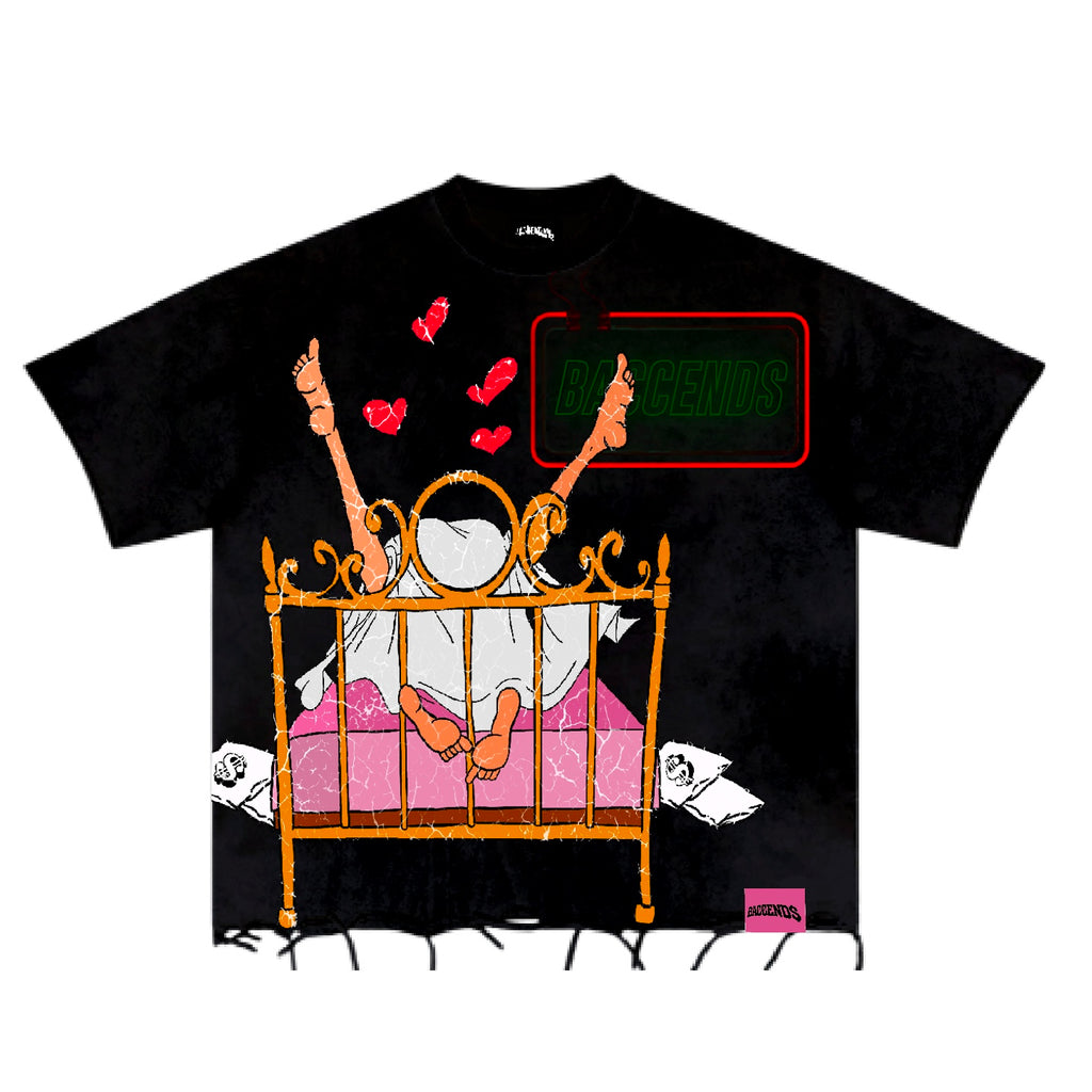 Netflix & Chill Tee Black