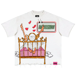 Netflix & Chill Tee White