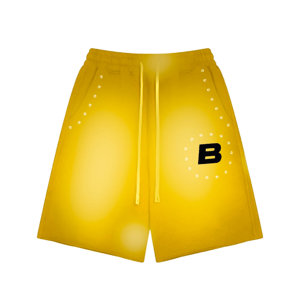 Yellow B Shorts