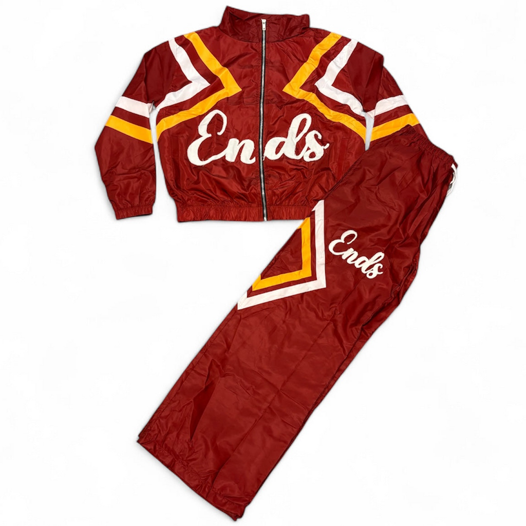 Made In USA Tracksuit Burgandy