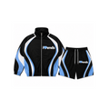I Love Ends Short Set Blue