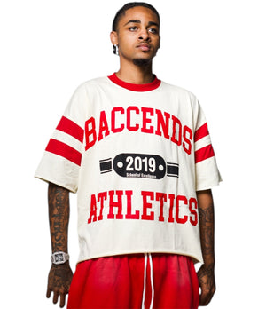 Athletics Tee Red